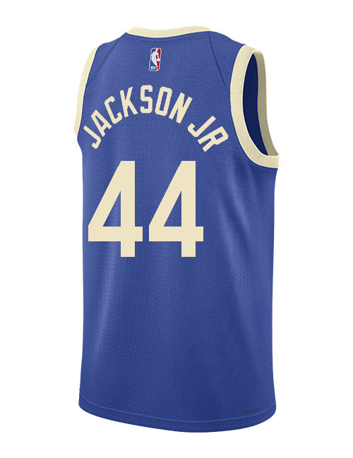 Nike 2024-25 City Edition Andre Jackson Jr. Milwaukee Bucks Swingman Jersey-back