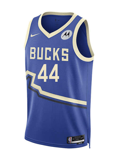 Nike 2024-25 City Edition Andre Jackson Jr. Milwaukee Bucks Swingman Jersey-front