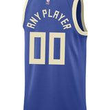 Nike 2024-25 City Edition Custom Milwaukee Bucks Swingman Jersey-back