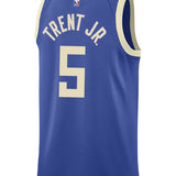 Nike 2024-25 City Edition Gary Trent Jr. Milwaukee Bucks Swingman Jersey-back