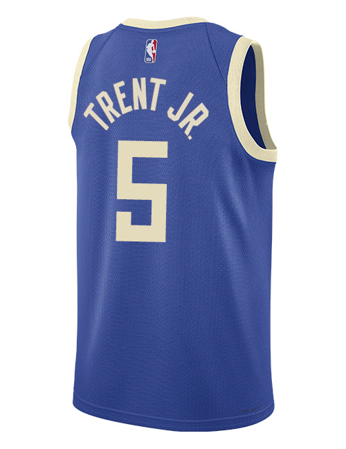 Nike 2024-25 City Edition Gary Trent Jr. Milwaukee Bucks Swingman Jersey-back