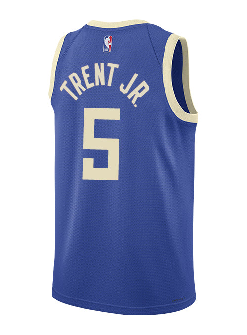 Nike 2024-25 City Edition Gary Trent Jr. Milwaukee Bucks Swingman Jersey-back