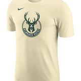 Nike Essential Logo Opal Milwaukee Bucks T-Shirt-front