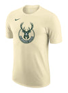 Nike Essential Logo Opal Milwaukee Bucks T-Shirt-front