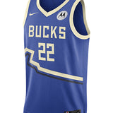 Nike 2024-25 City Edition Khris Middleton Swingman Jersey-front