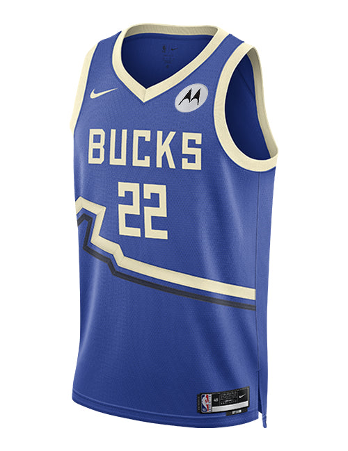 Nike 2024-25 City Edition Khris Middleton Swingman Jersey-front