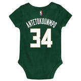 Infant Outerstuff Giannis Antetokounmpo Milwaukee Bucks Onesie-back