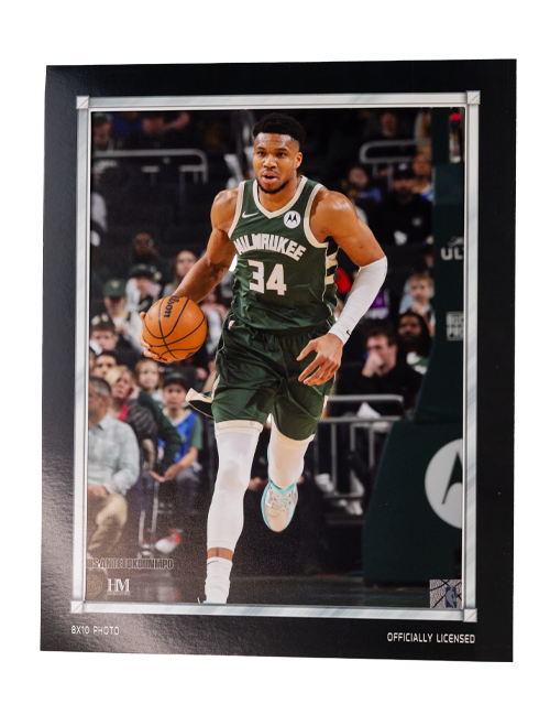 The Highland Mint Giannis Antetokounmpo Milwaukee Bucks 8"x10" Sleeved Picture