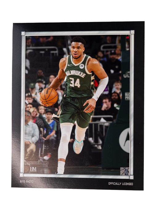 The Highland Mint Giannis Antetokounmpo Milwaukee Bucks 8"x10" Sleeved Picture