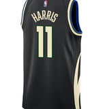 Jordan 2022 Statement Edition Gary Harris Milwaukee Bucks Swingman Jersey-back