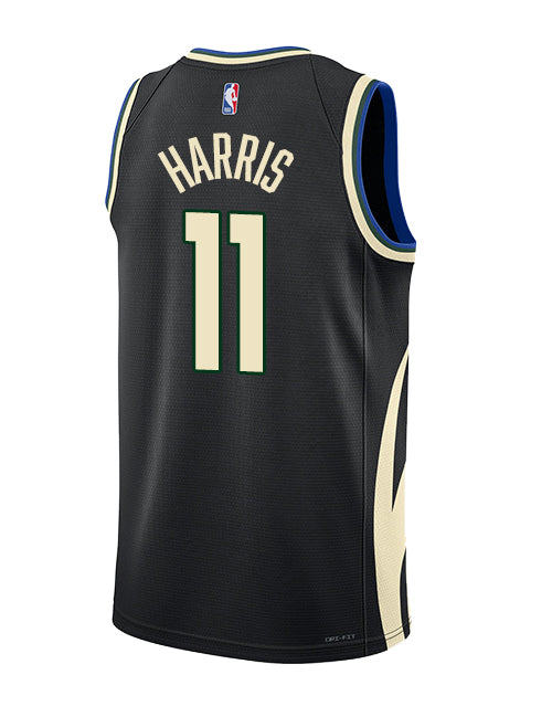 Jordan 2022 Statement Edition Gary Harris Milwaukee Bucks Swingman Jersey-back