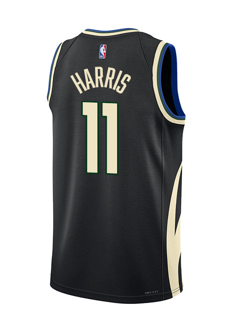 Jordan 2022 Statement Edition Gary Harris Milwaukee Bucks Swingman Jersey-back