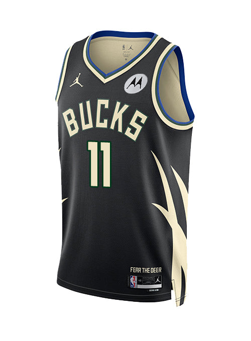 Jordan 2022 Statement Edition Gary Harris Milwaukee Bucks Swingman Jersey-front