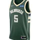 Nike 2022 Icon Edition Gary Trent Jr Milwaukee Bucks Swingman Jersey