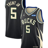 Jordan 2022 Statement Edition Gary Trent Jr. Milwaukee Bucks Swingman Jersey