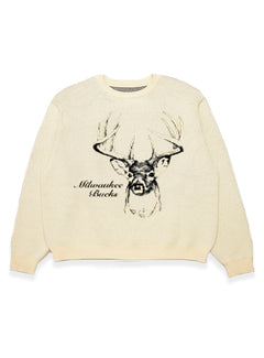 Bucks In Six x Lost Files In The Woods Milwaukee Bucks Knitted Sweater