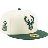 New Era 2025-26 City Edition 59Fifty City Brim Milwaukee Bucks Fitted Hat