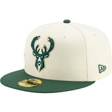 New Era 2025-26 City Edition 59Fifty City Brim Milwaukee Bucks Fitted Hat