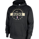 Nike 2025-26 Club Practice Milwaukee Bucks Hooded Sweatshirt