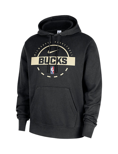 Nike 2025-26 Club Practice Milwaukee Bucks Hooded Sweatshirt