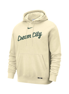 Nike City Edition 2025-26 Wordmark Milwaukee Bucks Hooded Sweatshirt-front