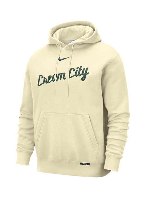 Nike City Edition 2025-26 Wordmark Milwaukee Bucks Hooded Sweatshirt-front