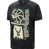 Nike 2025-26 Courtside Max90 Milwaukee Bucks T-Shirt-front
