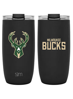 Simple Modern 16 oz Voyager Milwaukee Bucks Icon Tumbler