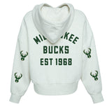 Hype & Vice Standout Milwaukee Bucks Hooded Sweatshirt