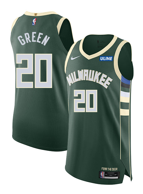 Jordan 2022 Statement Edition Tyler Herro Milwaukee Bucks Authentic Jersey-COLLAGE