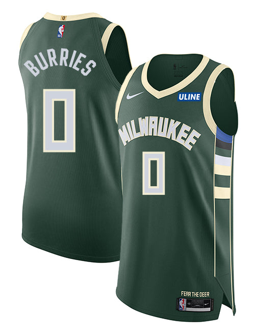 Nike 2022 Icon Edition Brayden Burries Milwaukee Bucks Authentic Jersey-collage