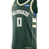 Nike 2022 Icon Edition Brayden Burries Milwaukee Bucks Authentic Jersey-front