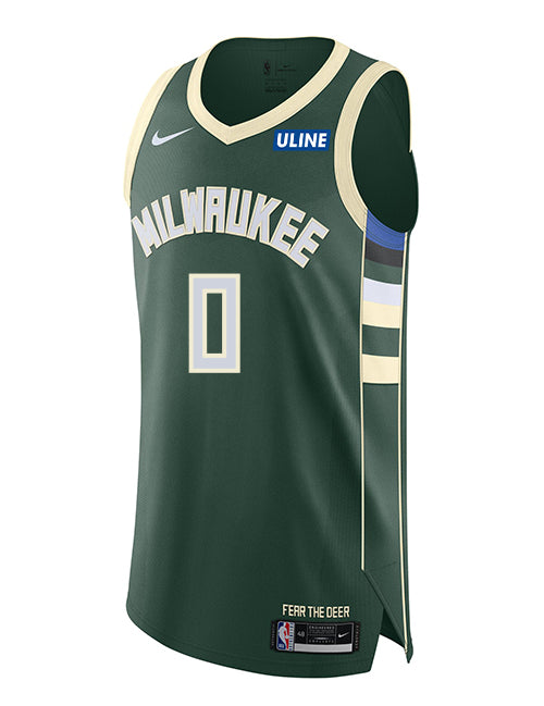 Nike 2022 Icon Edition Brayden Burries Milwaukee Bucks Authentic Jersey-front
