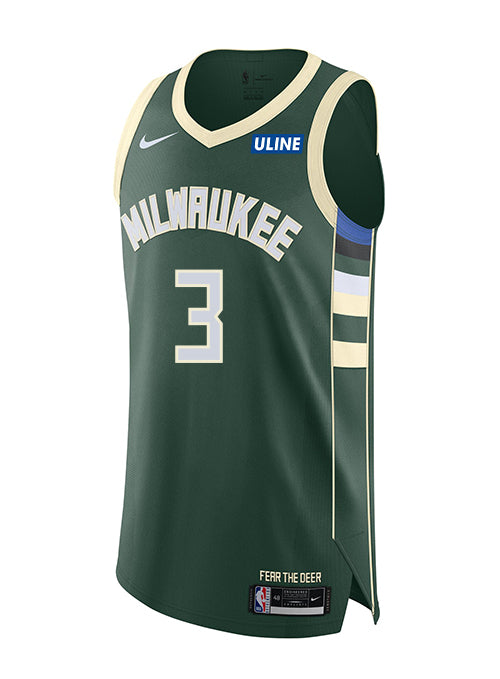 Nike 2022 Icon Edition Myles Turner Milwaukee Bucks Authentic Jersey-front