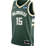 Youth Nike 2022 Icon Edition Nate Ament Milwaukee Bucks Swingman Jersey-front
