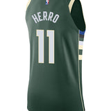 Nike 2022 Icon Edition Tyler Herro Milwaukee Bucks Authentic Jersey
