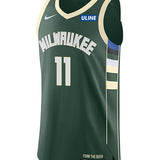 Nike 2022 Icon Edition Tyler Herro Milwaukee Bucks Authentic Jersey