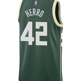 Nike 2022 icon Edition Tyler Herro Milwaukee Bucks Swingman Jersey