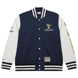 Mitchell & Ness HWC '68 Exposed Milwaukee Bucks Varsity Jacket-front