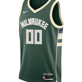 Nike 2022 Icon Edition Jericho Sims Milwaukee Bucks Swingman Jersey-FRONT