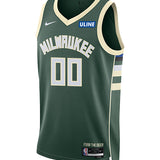 Nike 2022 Icon Edition Jericho Sims Milwaukee Bucks Swingman Jersey