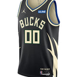 Jordan 2022 Statement Edition Jericho Sims Milwaukee Bucks Swingman Jersey