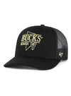 '47 Brand Gilded Milwaukee Bucks Adjustable Trucker Hat