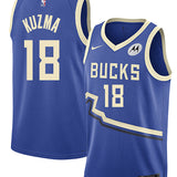 Nike 2024-25 City Edition Kyle Kuzma Milwaukee Bucks Swingman Jersey-collage