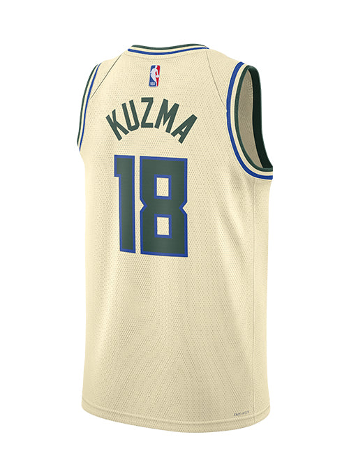 Nike 2025-26 City Edition Kyle Kuzma Milwaukee Bucks Swingman Jersey-back