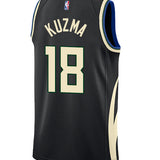 Jordan 2022 Statement Edition Kyle Kuzma Milwaukee Bucks Swingman Jersey-BACK