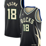 Jordan 2022 Statement Edition Kyle Kuzma Milwaukee Bucks Swingman Jersey-COLLAGE
