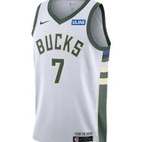 Nike 2022 Association Edition Kevin Porter Jr Milwaukee Bucks Swingman Jersey