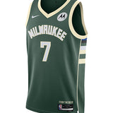 Nike 2022 Icon Edition Kevin Porter Jr. Milwaukee Bucks Swingman Jersey-FRONT