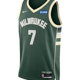 Nike 2022 Icon Edition Kevin Porter Jr. Milwaukee Bucks Swingman Jersey